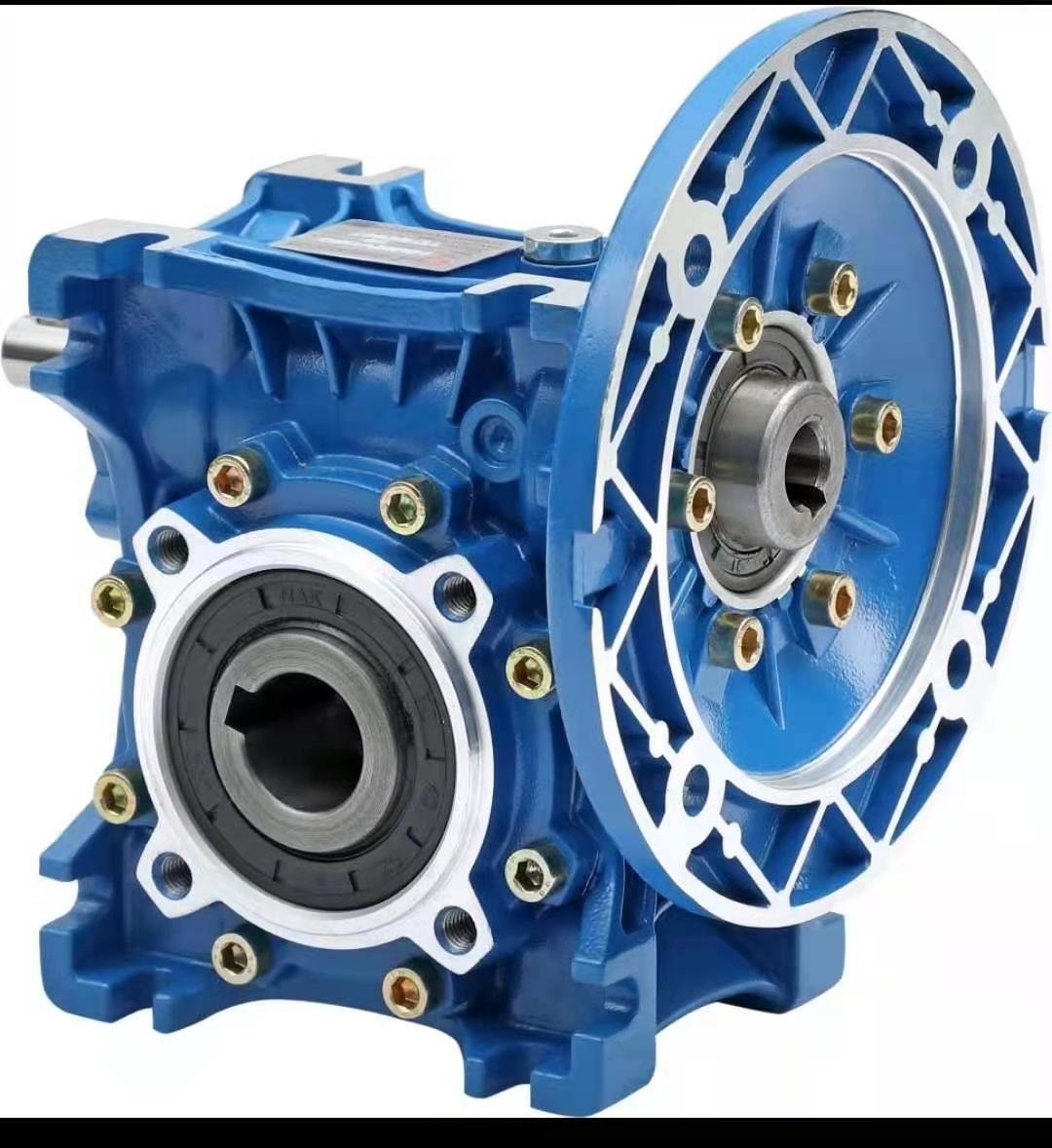 RV040 RV Aluminum Worm Gear Reducer 90 Degree Right Angle Gearbox Transmek