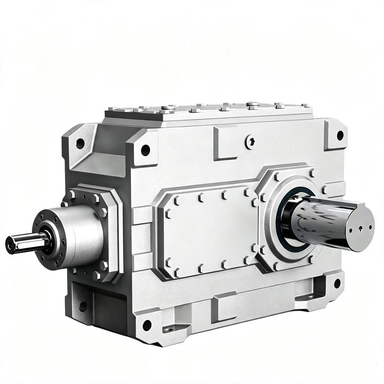 H B Series heavy duty helical bevel industrial gearbox unit modular speed reducer